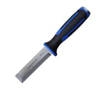 Wood Chisel Tool Hardened CR V Rubber Wrapped Handle Hand Chisel Carving Edge Planing Cutting Trimming for Woodworking Projects
