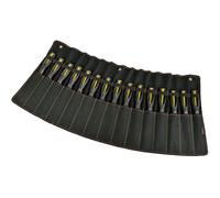 Wood Chisel Tool Heavy Duty Bevel Edge Non Slip Woodworking Sharp Hand Chisels with Full Core Handle for Carving Cutting Shaving Shaping Scraping Chopping (Size : 15set)