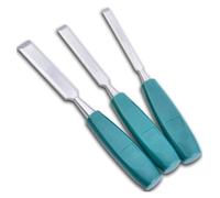 Wood Chisel Tool Set 3 Piece Wood Chisels Set, Professional Bevel Edge Chisel,Ideal for Wood Carving, Woodworking Craft(10mm,14mm, 19mm) Premium