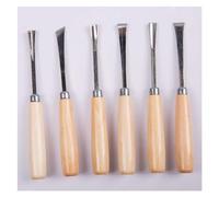 Wood Chisel Tool Set Wood Carving Chisel Set,6 Pieces Woodworking Carving Hand Tools with Wooden Handles,DIY Woodworking Sculpting Tools Premium