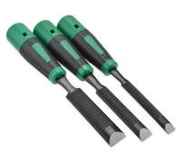 Wood Chisel Tool Set Wood Chisels Set,13mm,19mm,25mm Woodworking Carving Hand Tools with Massage Handle for Woodcarving, Carpentry Premium