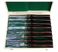 Wood Chisel Tool Set Wood Turning Chisel Set,Wood Lathe Chisel Set with Wooden Boxed, Woodturning Gouge Lathe(8 Piece) Premium