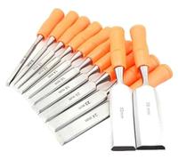 Wood Chisels Carving Chisel Tool Set Gouge Wood Chisel Set DIY Woodworking Handle Carpentry Tools Pack of 12 pcs Artists