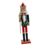 Wood Christmas Nut Cracker Walnutcracker Figure Walnut Cracker Puppet For Christmas Holiday Party Present Hand Puppet