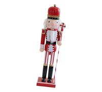 Wood Christmas Nut Cracker Walnutcracker Figure Walnut Cracker Puppet For Christmas Holiday Party Present Hand Puppet