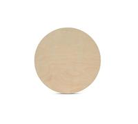 Wood Circle Disc 7 inch Diameter, 1/2 inch Thick, Birch Plywood, Pack of 1 Unfinished Round Wooden Circles for Crafts by Woodpeckers