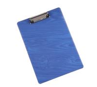 Wood Clipboard A4 Writing Clipboard Document Folder Tablet Paper Organizer Sheet Pad(Blue)