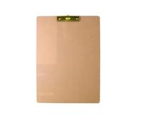 Wood Clipboard Clipboard Wood Grain A4 File Board Clip Thickened Hard Fiber Student Writing Pad Pen-insertable Splint Meeting Copying(22x31.5cmA4-C)