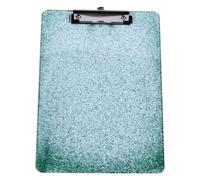 Wood Clipboard Plastic Folder Board Writing Surface A4 File Clipboard with Strong Grip Hanging for Office(Color 2)