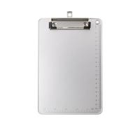 Wood Clipboard Portable A4/A5 Aluminum Alloy Writing Clip Board File Hardboard Paper H(for A5)