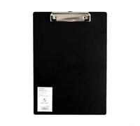Wood Clipboard Simple A4 A5 A6 Bill Clipboard Memo Pad Clip Board Loose-Leaf Notebook File Writing Clamps Paper Holder Office School Supplies(A4-Black)