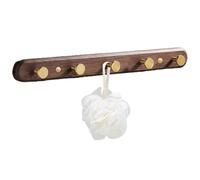 Wood Coat Hooks for Wall - No Punch Hat Rack Wall Hook | Coat Hanger Bag Hook, Key Holder Storage Hooks, Clothes Wooden for, Hat, Jacket, Towel