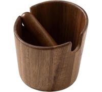 Wood Coffee Knock Box, Coffee Grounds Container, Espresso Grounds Bin Knock Box, Barista Coffee Grind Bin Espresso Dump Bin Espresso Dumpster Barista Tools Accessories