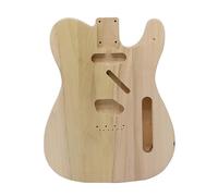 Wood Color Electric Guitar Body Poplar Matte Electric Guitar Body DIY Modification Assembly Instrument Accessories