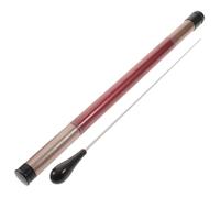 Wood Conducting Baton 2pcs Orchestra Music Conductor | Black and Brown Handles, Ultra Light Weight, Best Balanced Design for Use Random Color