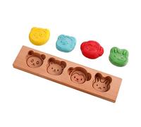 Wood Cookie Mold | Biscuits Cutter Stamp - Cookie Stamps Cute for Home Bakers Professional Chefs Event Caterers Food Bloggers Pastry Chocolate Cakes Shop Owners