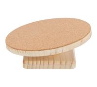 Wood/cork exercise disc for rodents Trixie