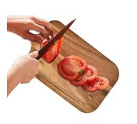 Wood Cutting Board, 16.14x4.72 Inch | Cuttiñg with Handle with Double-Sided Wood Cutting Board, Meat Plate, Cheese Bread Plate, Pizza P?ate | Portable Home Use