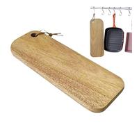 Wood Cutting Board - Mini Food Grade Cutting Board, Compact Tray for Vegetables and Cheese | Portable Serving Mat for Charcutery, Picnic, Camping, Outdoor Dining, Lightweight and Durable Design