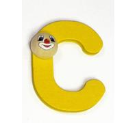 Wood Decoration Wooden Letter C BxLxH 50x18x70mm NEW Toy Alphabet Learning