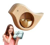 Wood Doorbell Chimes - Bird-Shaped Magnetic Door Bell | Shopkeeper Bells | Home Garden Welcome Refrigerator Magnets for Fridge, Room, Porch