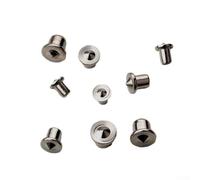 Wood Dowel Center Point Pin Set for Woodworking, 6/8/10/12mm Carbon Steel Timber Marker with Solid and Hollow Nails, 8-Piece Hole Tenon Alignment Tool(Solid)