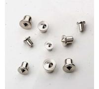 Wood Dowel Center Point Pin Set for Woodworking, 6/8/10/12mm Carbon Steel Timber Marker with Solid and Hollow Nails, 8-Piece Hole Tenon Alignment Tool(Hollow)