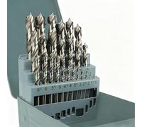 Wood Drill Bit Set Ø 1-13mm, 25pcs Woodworking Hole Drill Bit for Softwood, Hardwood, Wood Twist Drill for Woodworkers and DIY Enthusiasts