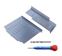 Wood Drilling Dowelling Guide Cabinet Hardware for Handle Knob Pull Installation Drill Guide Jig Cabinet Hardware Jig