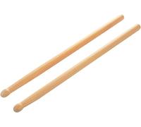 Wood Drumsticks 2-Pack for Kids and Students - Beginner Music Class Drum Sticks with Smooth Tip Design, Lightweight Wooden Drumsticks for Rhythm Practice and Percussion Learning Accessories