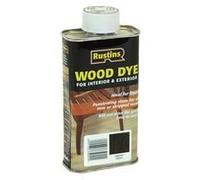 WOOD DYE EBONY 250ML WDEB250 By RUSTIN'S