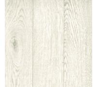 Wood Effect Anti-Slip Cream Vinyl Flooring For Livingroom, Kitchen, 2mm Thick Cushion Backed Vinyl Sheet-7M(23') X 2M(6'6")-14M²