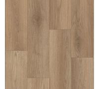 Wood Effect Brown 2.8mm Cushion Backed Vinyl Flooring Sheet-4mX3m Vinyl Flooring UK Brown One Size