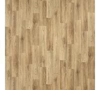 Wood Effect Cushion Vinyl Flooring Roll Natural Oak Effect Lino Flooring Cheap Anti Slip Bathroom Kitchen Bedroom Flooring 2m 3m Width (Lambourne French Oak, 2.5m x 2m)