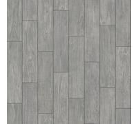 Wood Effect Cushioned Vinyl Flooring Waterproof Felt Back Slip Resistant Vinyl Floor Covering Oak Plank Kitchen Bathroom Hallway Living Room 2m 3m 4m Wide