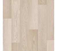 Wood Effect Light Brown Anti-Slip Vinyl Flooring For LivingRoom, Hallways, Kitchen, 2.8mm Thick Cushion Backed Vinyl Sheet, Waterproof Lino Flooring -3m(9'9") X 3m(9'9")-9m²