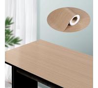 Wood Effect Sticky Back Plastic Roll, Self-Adhesive Table Foil Water Proof Wood Look Furniture conservationive Wallpaper, Decorative Worktop Cover(Option 4,80x500cm(WxL))(Option 8,60x500cm(WxL))
