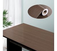 Wood Effect Sticky Back Plastic Roll, Self-Adhesive Table Foil Water Proof Wood Look Furniture conservationive Wallpaper, Decorative Worktop Cover(Option 4,80x500cm(WxL))(Option 1,60x500cm(WxL))