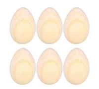 Wood Eggs Shakers Set Wooden Egg Rattle Percussion Instrument for Early Learning, Rhythm Development, with Zelkova Material, 5.8x4.1cm