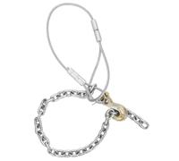 Wood Fence Post Puller, Sturdy and Durable 4x4 Post Removal Tool with Galvanized Cable & Chain, Effortlessly Extract 4x4, Broken, Rotten Posts, Use with A Jack or Lever