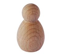 Wood Figures for Painting and Christmas Tree Ornament Snowman Figure Unfinished Dolls Ornament Unfinished Peg Dolls Painting Snowman Toy Craft Decoration