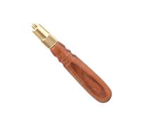 Wood File Handle 150mm Length Metal Collar Home Handsaw Handle Woodworking File Craft Polishing Hand Tool Wood Handle