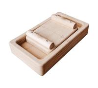 Wood Finger Exerciser Finger Competition Board Finger Exercise Equipment For Homes Gym Climbing Athletes Easy To Use Interactive Finger Wrist Competition Board