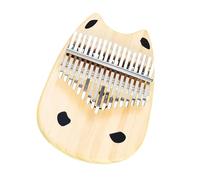 Wood Finger Piano Musical Instrument For Beginners Kids And Adults 17 Keys Small Thumb Piano Finger Piano Music Gifts