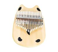Wood Finger Piano Musical Instrument For Beginners Kids And Adults 17 Keys Small Thumb Piano Finger Piano Music Gifts