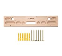 Wood Fingerboard - Rock Climb Board, Doorway Mount Station | Training Grip Tool, Indoor Finger Exercise Gadget, Wall-Mounted Workout Accessory, Hand Strength Device, Ergonomic Climbing Board for Home