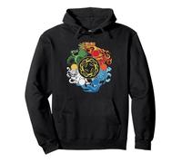 Wood Fire Earth Metal Water For Qigong Elements Chi Kung Fan Pullover Hoodie