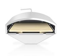 Wood Fired Pizza Oven Attachment Pizza Maker with Pizza Stone for Traeger, Pit Boss, Green Mountain Grills, Z Grills, Smokin Brothers Pellet Grills Smoker, Grill Accessories