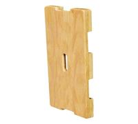 Wood Fitness Board, Pilates Stretching Fitness Balance Board, Stretching Footplate Training Equipment for Home Gym Flexibility Strength Office Travel Men Women