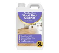 Wood Floor Cleaner - 5 Litres - Ready To Use & Quick Drying - Infused With Orange Aroma - For All Types of Wooden Floors